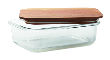 Logotrade profilprodukter bild: Lunchlåda i glas 800 ml