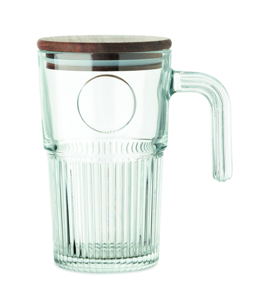 Logotrade profilreklam bild: Glasmugg 450 ml
