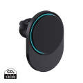 PowerCruze RCS rplastic 15W magnetisk laddnings- bilhållare, svart