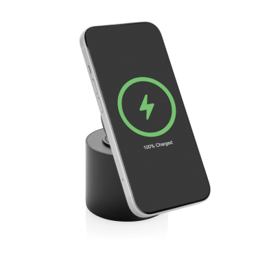 Logotrade profilreklam bild: Magpulse RCS återvunnen plast 3W högtalare med magnetisk hål