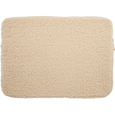 Logotrade profilprodukter bild: Bear 13 tums laptopfodral av GRS-återvunnen sherpa, 2 l