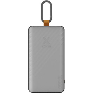 Logotrade reklamprodukter bild: Xtorm XG2S101 Go2 10 000 mAh 15 W solcellsdriven powerbank med belysning