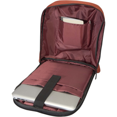 Logotrade profilreklam bild: Luma stöldsäker 15 tums laptopväska av återvunna GRS-material, 10 l