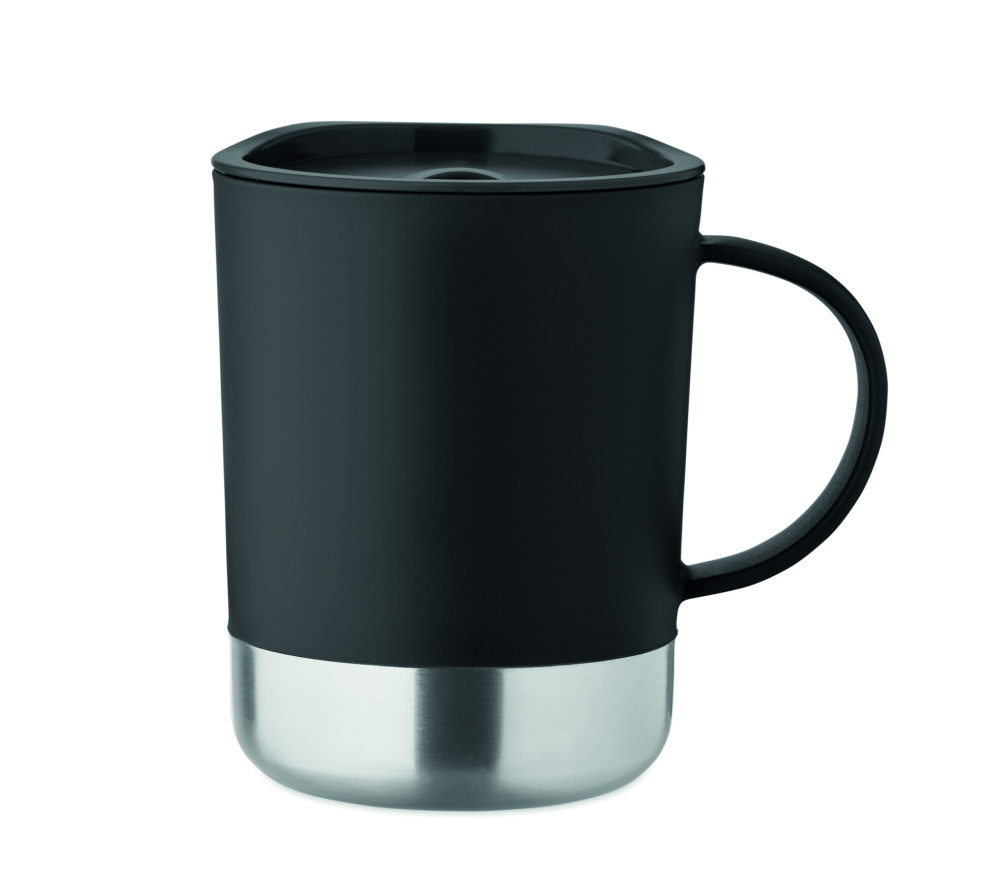 Logotrade reklamprodukter bild: Enkelväggig mugg 300 ml