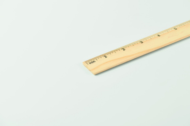 Logotrade profilreklam bild: Trälinjal 20 cm