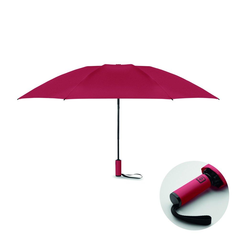 Logotrade profilreklam bild: 23" stormsäkert kompaktparaply