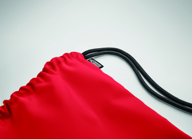 Logotrade presentreklam bild: Stor gymnastikpåse 300D RPET