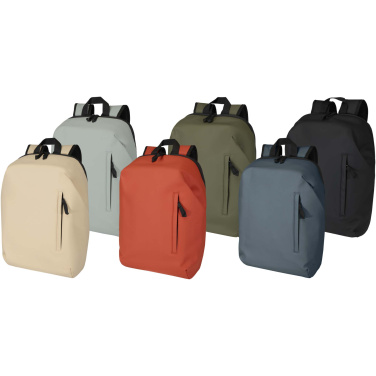 Logotrade reklamprodukter bild: Resi Plus 15 " stöldskyddad ryggsäck av återvunnen GRS, 18 l