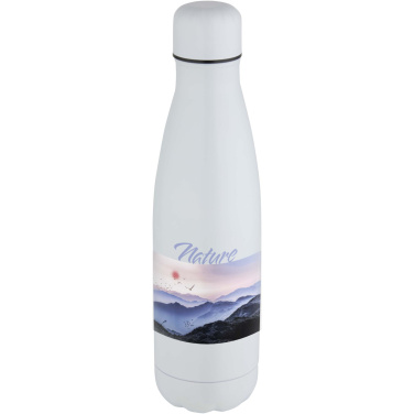 Logotrade reklamprodukter bild: Cove 500 ml vakuumisolerad flaska i rostfritt stål för sublimering