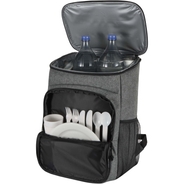 Logotrade profilprodukter bild: Tundra picknick kylryggsäck av återvunnen GRS med serveringsset, 20 l