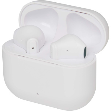 Logotrade presentreklam bild: Altais True Wireless Bluetooth®-öronsnäckor av återvunnen plast