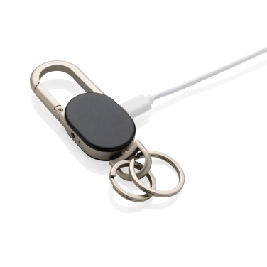 Logotrade profilprodukter bild: Keyfinder Dual nyckelring med global spårning