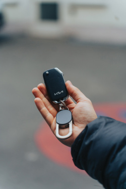 Logotrade presentreklam bild: Keyfinder Dual nyckelring med global spårning