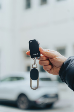Logotrade presentreklam bild: Keyfinder Dual nyckelring med global spårning