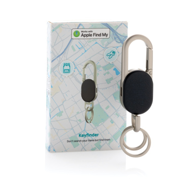 Logotrade profilprodukter bild: Keyfinder Dual nyckelring med global spårning