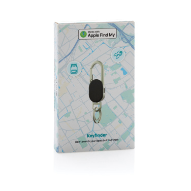 Logotrade reklamprodukter bild: Keyfinder Dual nyckelring med global spårning