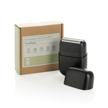 Logotrade kampanjprodukter bild: TrimBlade uppladdningsbar rakapparat IPX7