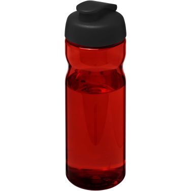 Logotrade profilprodukter bild: H2O Active® Eco Base 650 ml sportflaska med uppfällbart lock