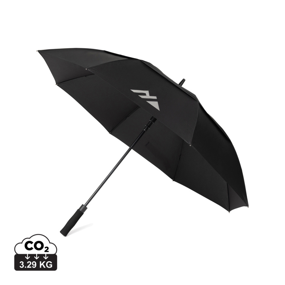 Logotrade profilprodukter bild: Nordic Drift Trail 27" AWARE™ RPET Stormparaply, UPF 50+