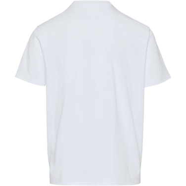 Logotrade profilreklam bild: Lucas 280 g/m2 unisex-oversized T-shirt av ekologiskt OCS-material