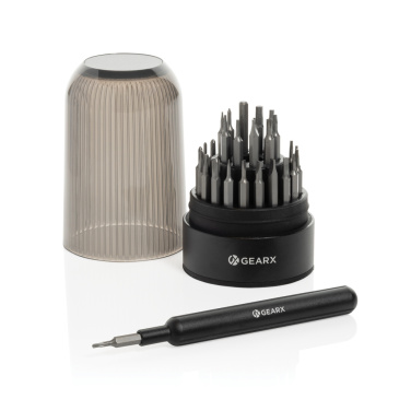 Logotrade reklamprodukter bild: Gear X 31-i-1 multifunktionellt skruvmejselset